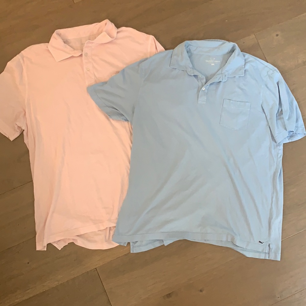 2 Vineyard Vines men's shirts